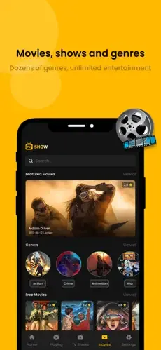 oreo-tv-apps Movies and shows